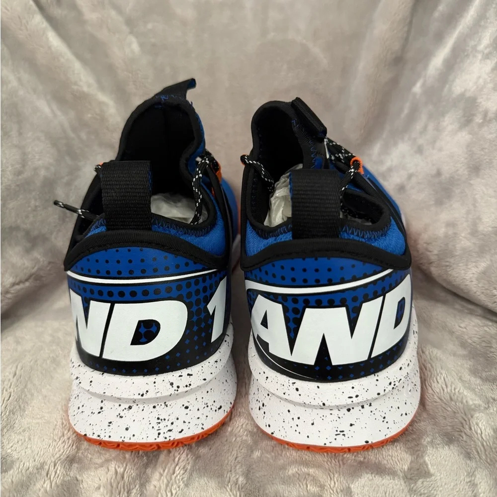 AND1 Charge TPR Men’s Basketball Shoes Size 11 | Blue / Orange | New - Picture 5 of 6